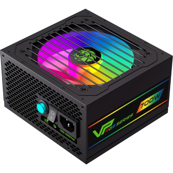 Фото - Блок питания для ПК Gamemax 700W, 80+ Bronze (VP 700S BK-RGB)