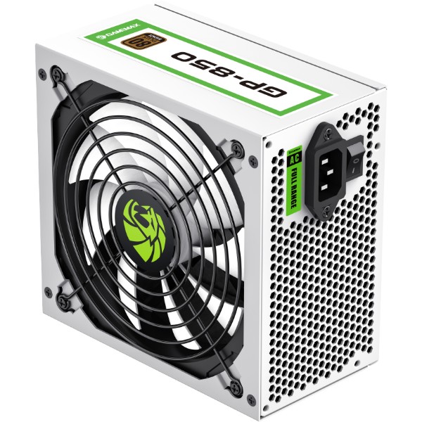 Фото - Блок питания для ПК Gamemax 850W, 80+ Bronze (GP-850 White)