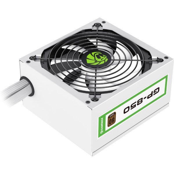 Фото - Блок питания для ПК Gamemax 850W, 80+ Bronze (GP-850 White)