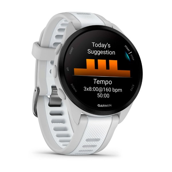 Фото - Смарт-часы Garmin Forerunner 165 Mist Gray/Whitestone (010-02863-AD)