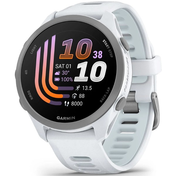 Фото - Смарт-часы Garmin Forerunner 170 GPS, Whitestone/Cloud Blue (010-03920-01)