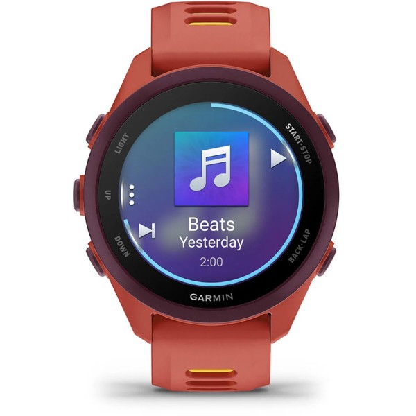 Фото - Смарт-часы Garmin Forerunner 170 Music GPS, WiFi, Red Pink/Mango (010-03920-13)