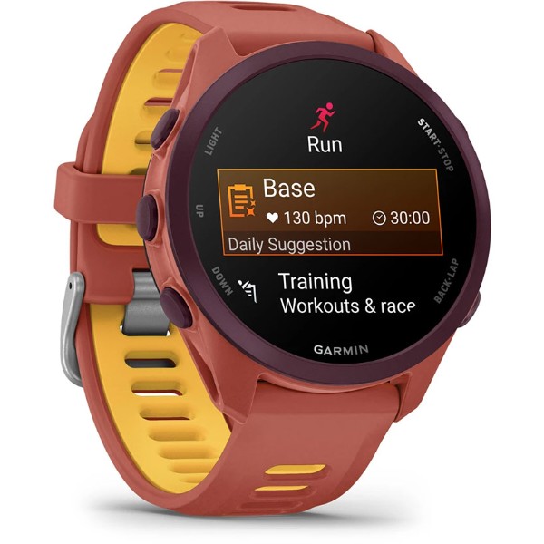 Фото - Смарт-часы Garmin Forerunner 170 Music GPS, WiFi, Red Pink/Mango (010-03920-13)