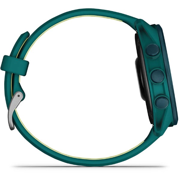 Фото - Смарт-годинник Garmin Forerunner 170 Music GPS, WiFi, Teal Green/Citron (010-03920-12)
