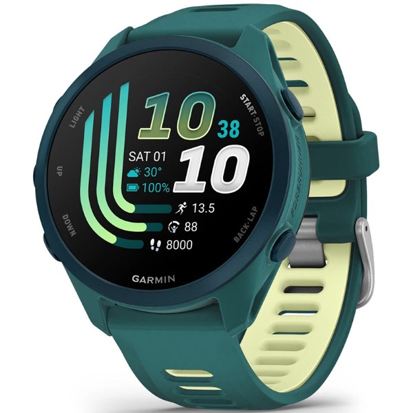 Фото - Смарт-годинник Garmin Forerunner 170 Music GPS, WiFi, Teal Green/Citron (010-03920-12) Фото - Смарт-годинник Garmin Forerunner 170 Music GPS, WiFi, Teal Green/Citron (010-03920-12)