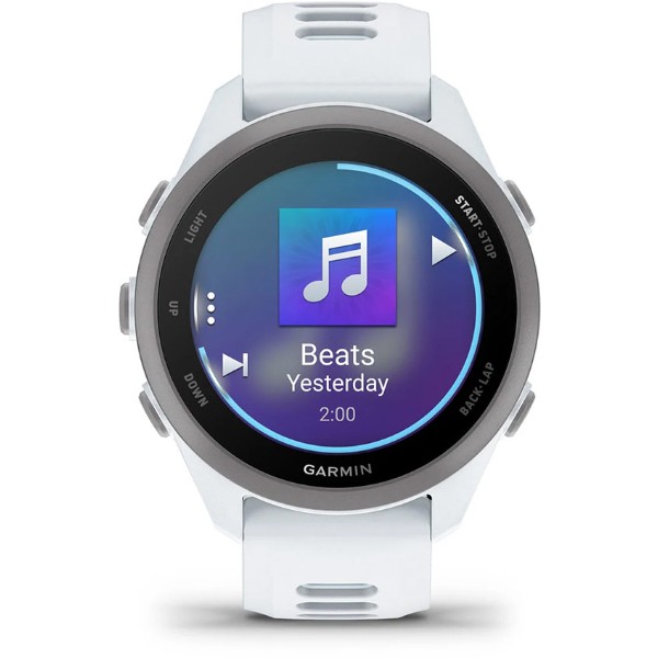 Фото - Смарт-годинник Garmin Forerunner 170 Music GPS, WiFi, Whitestone/Cloud Blue (010-03920-11)