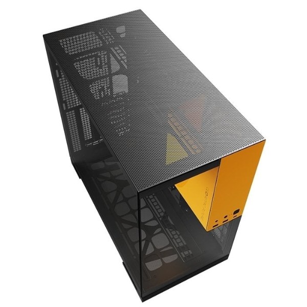 Фото - Корпус Geometric Future Model 5 Glass без БЖ (GEO-M5-BY) Black/Yellow