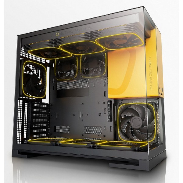 Фото - Корпус Geometric Future Model 5 Glass без БЖ (GEO-M5-BY) Black/Yellow