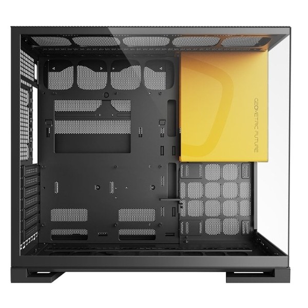 Фото - Корпус Geometric Future Model 5 Glass без БЖ (GEO-M5-BY) Black/Yellow