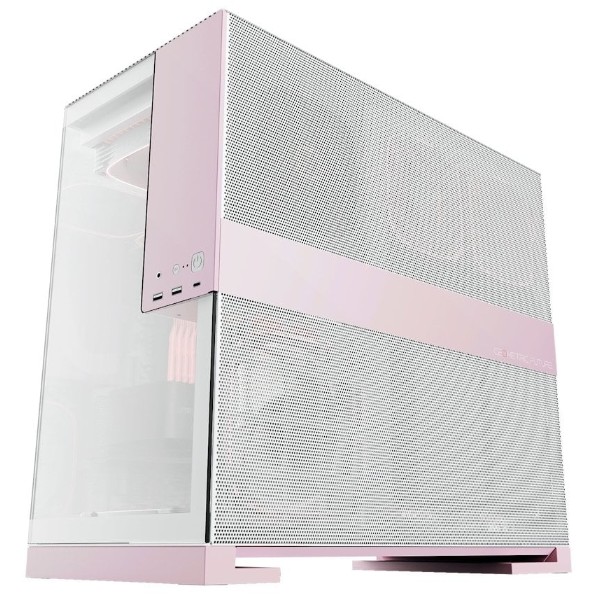Фото - Корпус Geometric Future Model 5 Glass без БЖ (GEO-M5-WPK) White/Pink