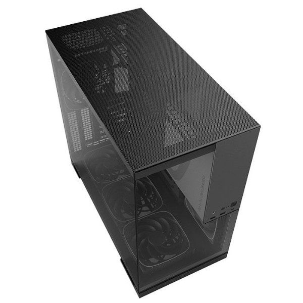 Фото - Корпус Geometric Future Model 5F Glass без БЖ (GEO-M5F-BG) Black/Grey