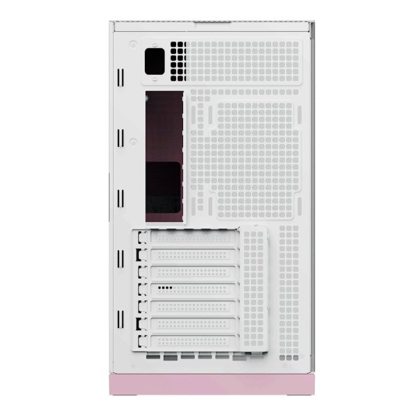 Фото - Корпус Geometric Future Model 5F Glass без БЖ (GEO-M5F-WPK) White/Pink