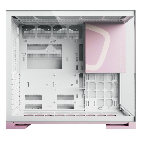 Фото - Корпус Geometric Future Model 5F Glass без БЖ (GEO-M5F-WPK) White/Pink