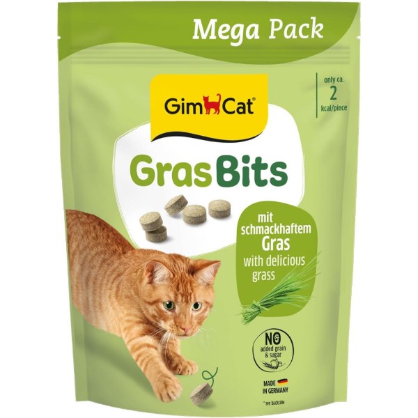 Фото - Витамины для кошек GimCat Gras Bits травяные шарики 425г (4002064427270) Фото - Витамины для кошек GimCat Gras Bits травяные шарики 425г (4002064427270)