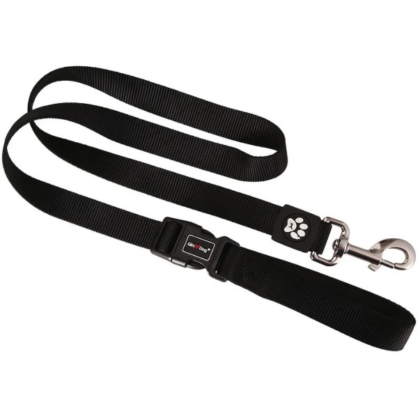 Фото - Поводок для собак GimDog Black 1.5х120 см (8009632058818)