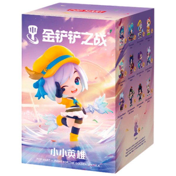 Фото - Ігрова фігурка-сюрприз Pop Mart Fight For the Golden Spatula Chibi II (LLGS-01)