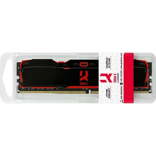 Фото - Память DDR Goodram 16Gb DDR4 3200MHz IRDM Black (IR-X3200D464L16SA/16G)