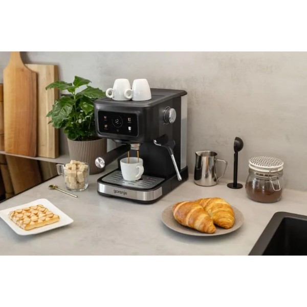 Фото - Кавоварка ріжкова Gorenje ESCM15CDB