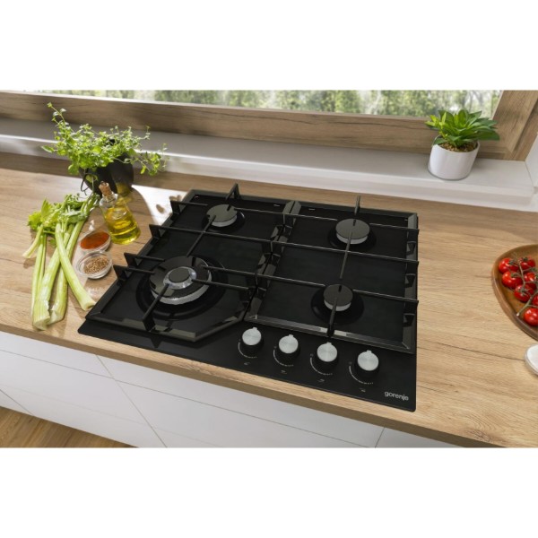 Фото - Комплект техники Gorenje Варочная панель + Духовой шкаф Gorenje GTW641KB + BOS 6737 E20FBG