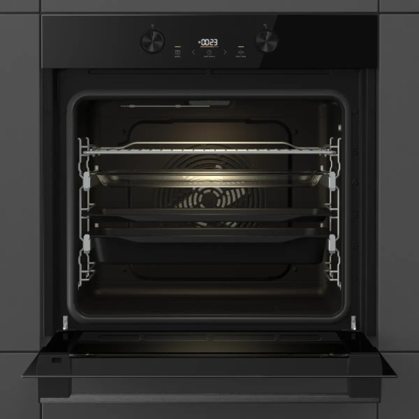 Фото - Комплект техники Gorenje Варочная панель + Духовой шкаф Gorenje GTW641KB + BOS 6737 E20FBG