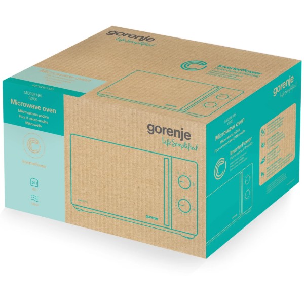 Фото - Мікрохвильова піч (НВЧ) Gorenje MO20E1B5