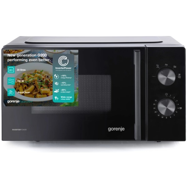 Фото - Мікрохвильова піч (НВЧ) Gorenje MO20E1B5