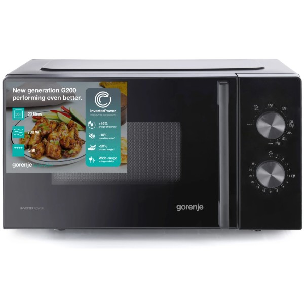 Фото - Мікрохвильова піч (НВЧ) Gorenje MO20E2B5