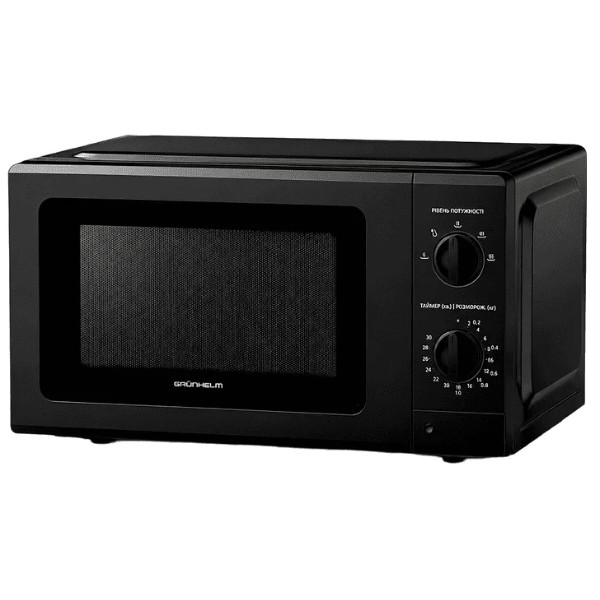 Фото - Микроволновая печь (СВЧ) Grunhelm 20MX715-B Black