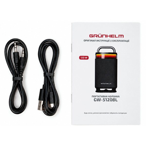 Фото - Портативная акустика Grunhelm GW-5120BL