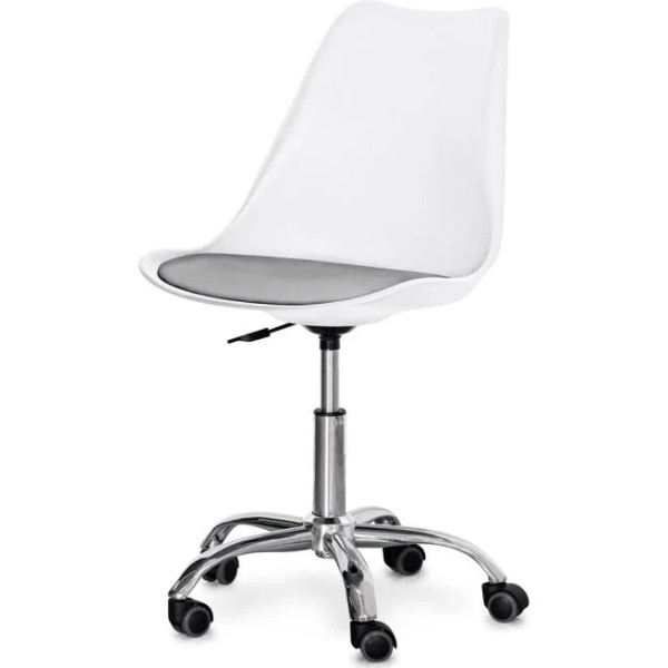Фото - Кресло офисное Evo-kids Capri White/Grey (H-231 W/G)
