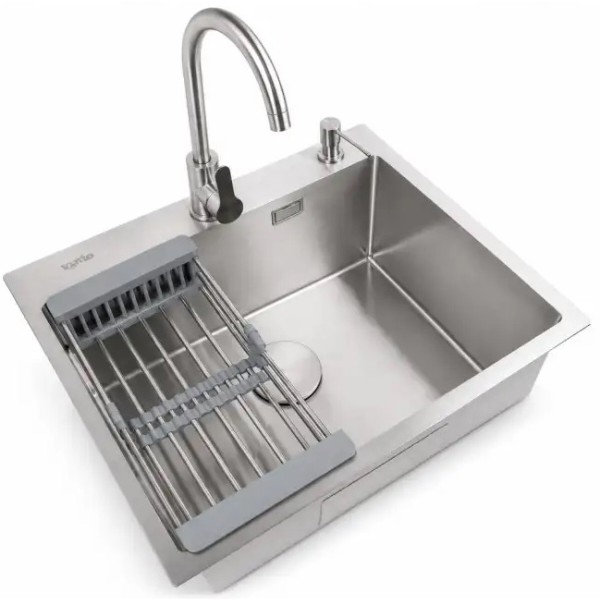 Фото - Мойка кухонная Ventolux HMKS 6050 SS 3/0,6