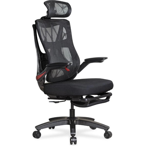 Фото - Кресло офисное Mealux HF-G30 Black Red (HF-G30 F/RB) Фото - Кресло офисное Mealux HF-G30 Black Red (HF-G30 F/RB)