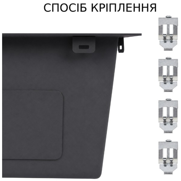 Фото - Мийка кухонна Ventolux HMKS 4050 PVD BK 3/0,6