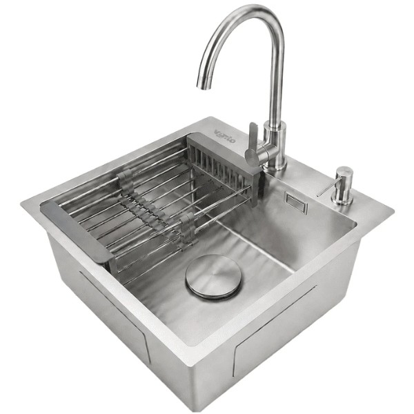 Фото - Мойка кухонная Ventolux HMKS 5050 SS 3/0,6