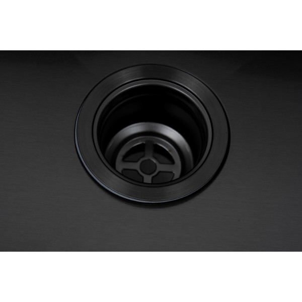 Фото - Мийка кухонна Ventolux HMKS 5448 PVD BK 3/0,6