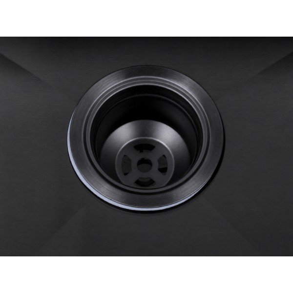 Фото - Мойка кухонная Ventolux HMKS 5848 PVD BKS 3/0,8