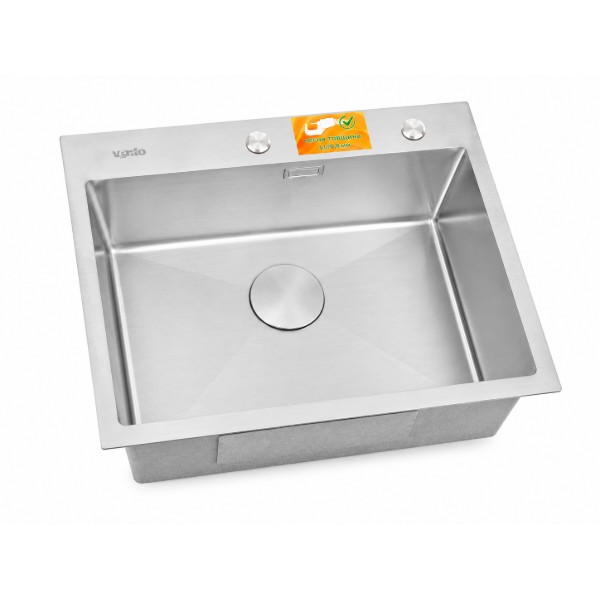 Фото - Мойка кухонная Ventolux HMKS 5848 SS 3/0,8