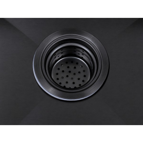 Фото - Мойка кухонная Ventolux HMKS 6045 PVD BKS 3/0,8