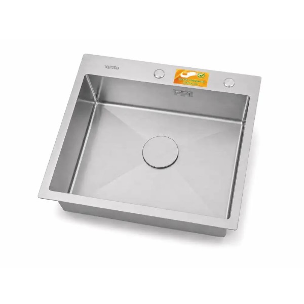 Фото - Мойка кухонная Ventolux HMKS 6045 SS MC DECOR 3/0,6