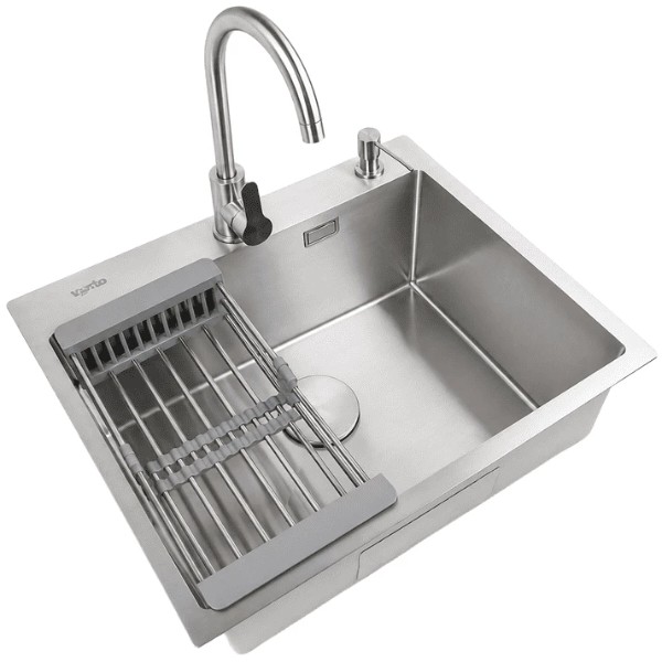 Фото - Мойка кухонная Ventolux HMKS 6050 SS 3/0,6