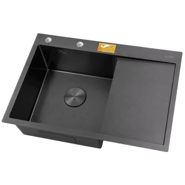 Фото - Мийка кухонна Ventolux HMKS LW 7850 PVD BK 3/0,8