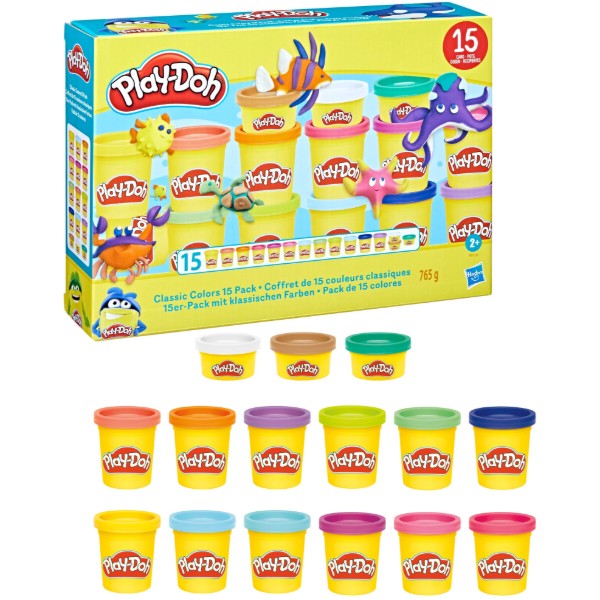 Фото - Наборы для лепки Hasbro 15 шт. (F8150)