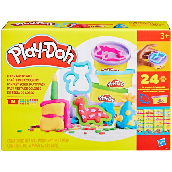 Фото - Наборы для лепки Hasbro 24 шт. с формочками (F9822)
