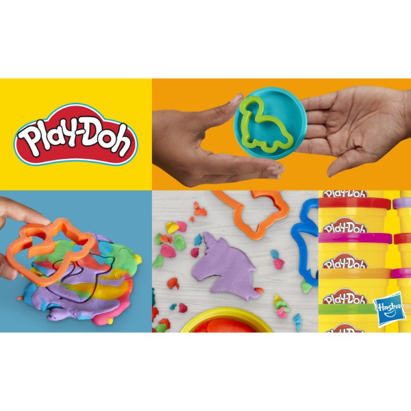 Фото - Наборы для лепки Hasbro 24 шт. с формочками (F9822)