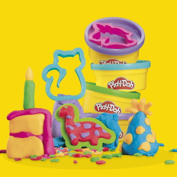Фото - Наборы для лепки Hasbro 24 шт. с формочками (F9822)