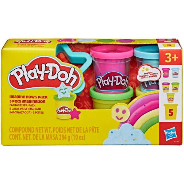 Фото - Наборы для лепки Hasbro 5 шт. с аксессуаром (G2305)