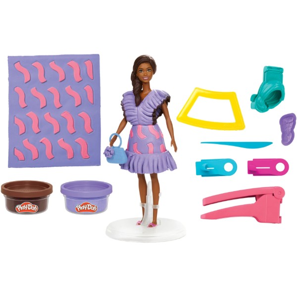 Фото - Наборы для лепки Hasbro BARBIE FASHIONISTA RUFFLES (G1354_G1359)