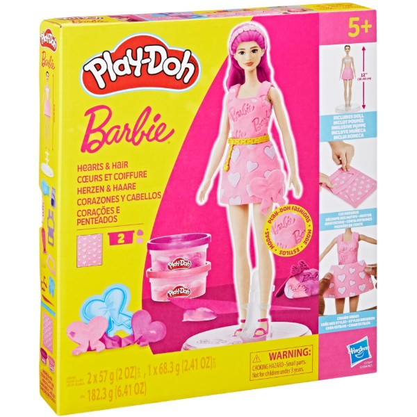 Фото - Наборы для лепки Hasbro BARBIE HEARTS AND HAIR (G1354_G1357)