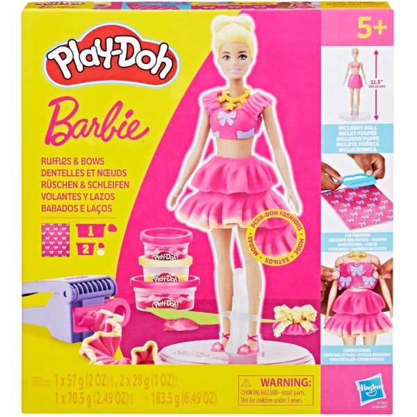 Фото - Наборы для лепки Hasbro BARBIE RUFFLES AND BOWS (G1354_G1361)