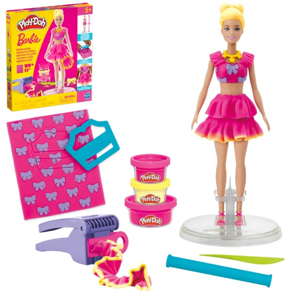 Фото - Наборы для лепки Hasbro BARBIE RUFFLES AND BOWS (G1354_G1361)
